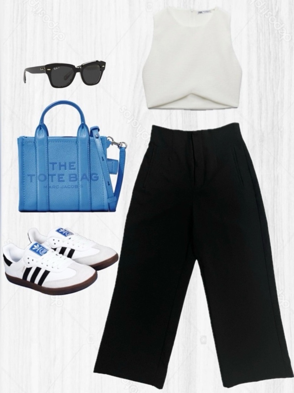 Zara High Waist Culotte